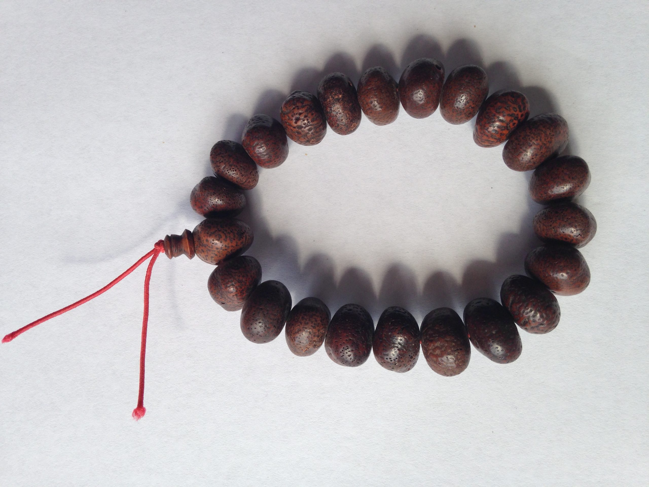 Xingyue Bodhi】Natural high-quality large-size first month Hainan Xingyue Bodhi  bracelet - Shop shan mu Bracelets - Pinkoi