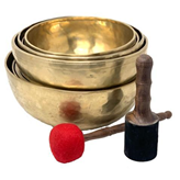 Hand Hammered Singing Bowls - 7 Sets