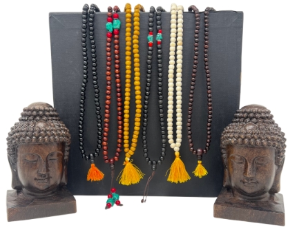 Malas with Wood & Bead Combo